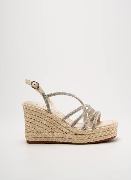 Espadrilles argent ALMA EN PENA pour femme