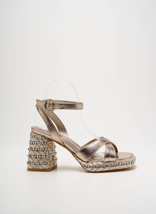 Sandales/Nu pieds or ALMA EN PENA pour femme