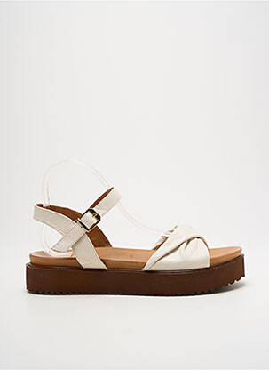Sandales/nu pieds fermeture boucle(s) talon de 4 à 6cm beige ALTEX femme
