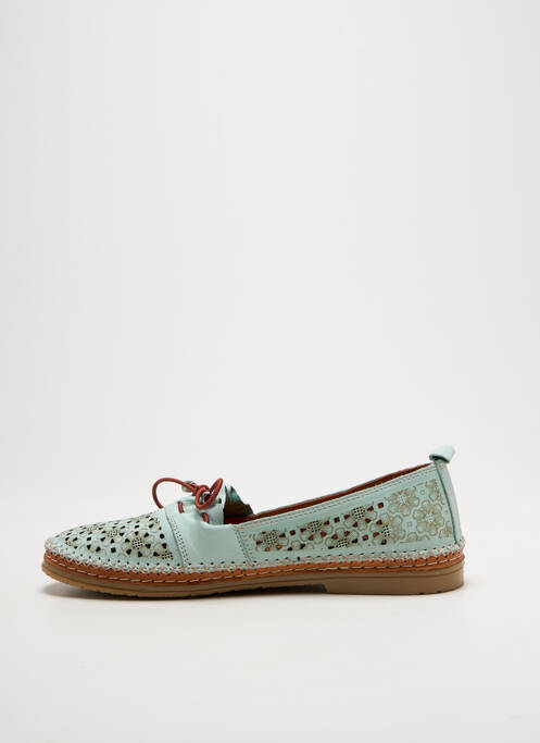 Mocassins vert ALTEX pour femme