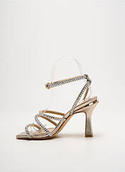 Sandales/Nu pieds argent ALMA EN PENA pour femme seconde vue