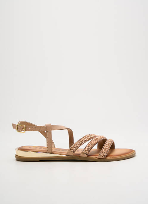 Sandales/Nu pieds beige GIOSEPPO pour femme