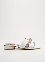 Mules/Sabots blanc MARIAMARE pour femme seconde vue