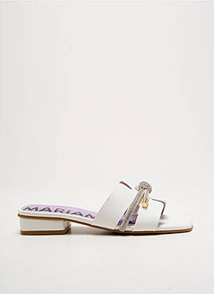 Mules/Sabots blanc MARIAMARE pour femme