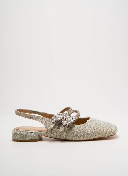 Sandales/Nu pieds vert ALMA EN PENA pour femme