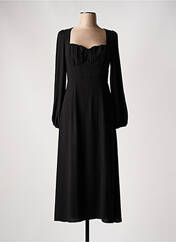 Robe longue noir KILKY pour femme seconde vue
