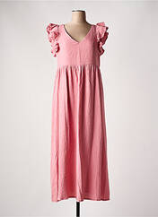Robe longue rose COPPEROSE pour femme seconde vue