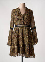 Robe mi-longue vert DAPHNEA pour femme seconde vue