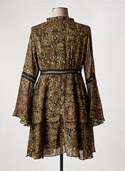 Robe mi-longue vert DAPHNEA pour femme seconde vue