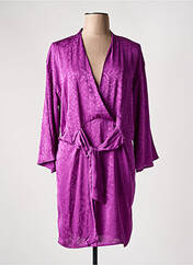 Robe mi-longue violet ATELIER EVÈNE pour femme seconde vue