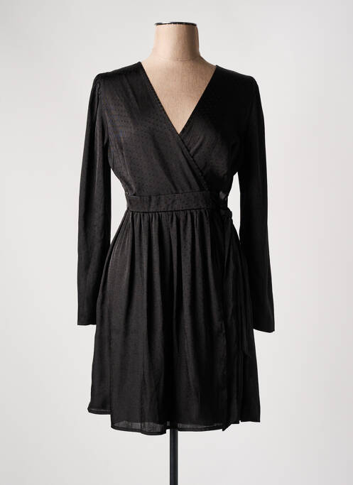Robe courte noir DAPHNEA pour femme