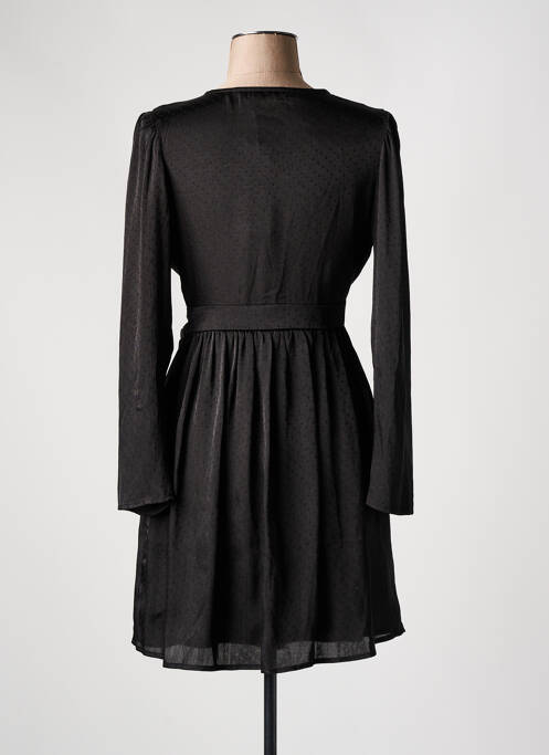 Robe courte noir DAPHNEA pour femme