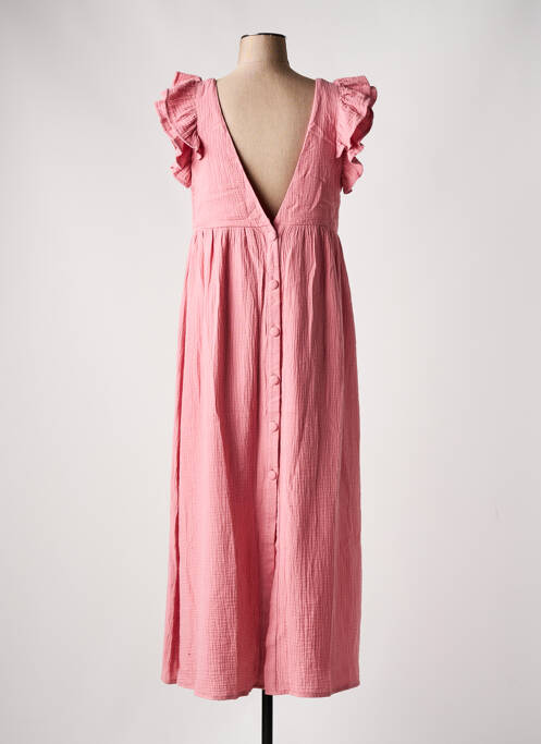 Robe longue rose COPPEROSE pour femme