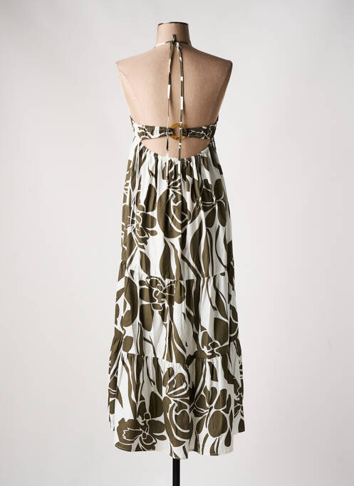 Robe mi-longue blanc GOA pour femme