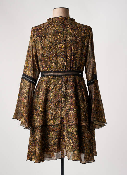 Robe mi-longue vert DAPHNEA pour femme