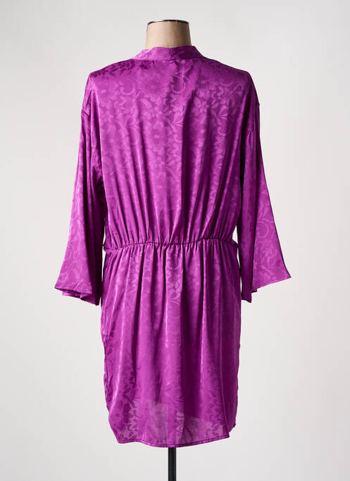 Robe mi-longue violet ATELIER EVÈNE pour femme