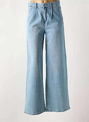 Jean coupe flare stretch taille normale bleu TOXIK3 femme