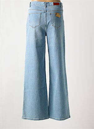 Jean coupe flare stretch taille normale bleu TOXIK3 femme