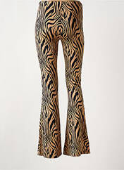 Pantalon flare beige BY SWAN pour femme seconde vue