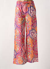 Pantalon large orange TOXIK3 pour femme seconde vue