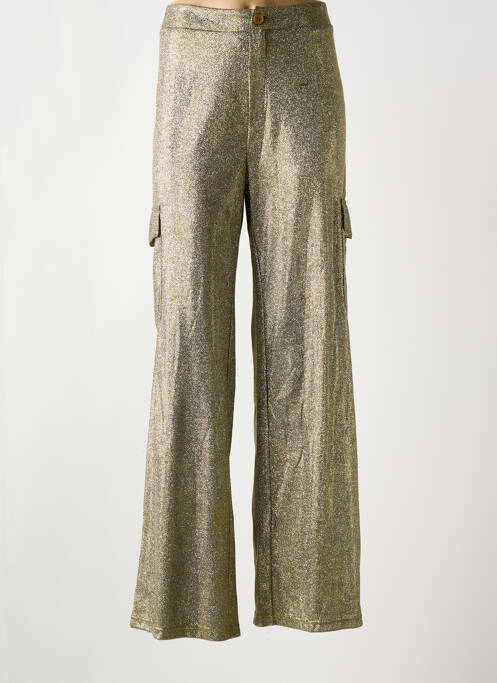 Pantalon cargo or AN' GE pour femme