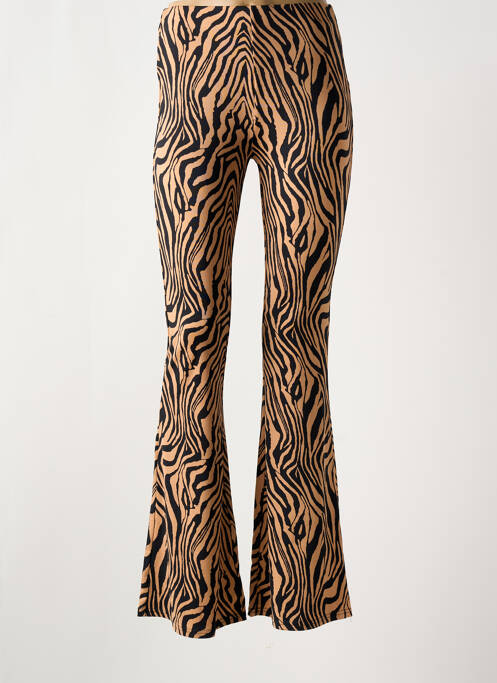 Pantalon flare beige BY SWAN pour femme