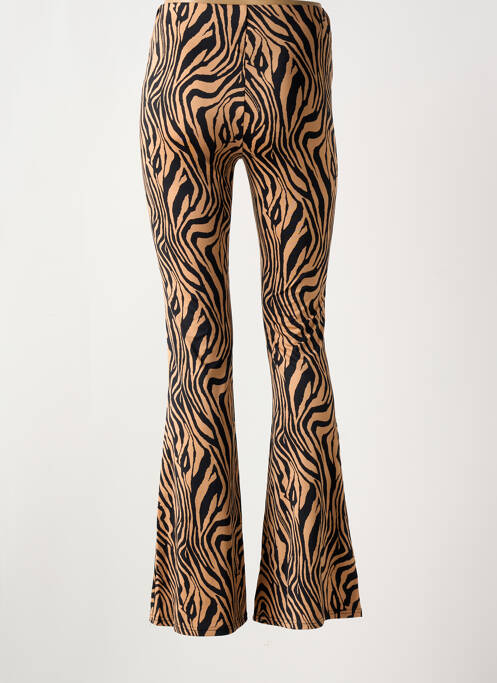 Pantalon flare beige BY SWAN pour femme