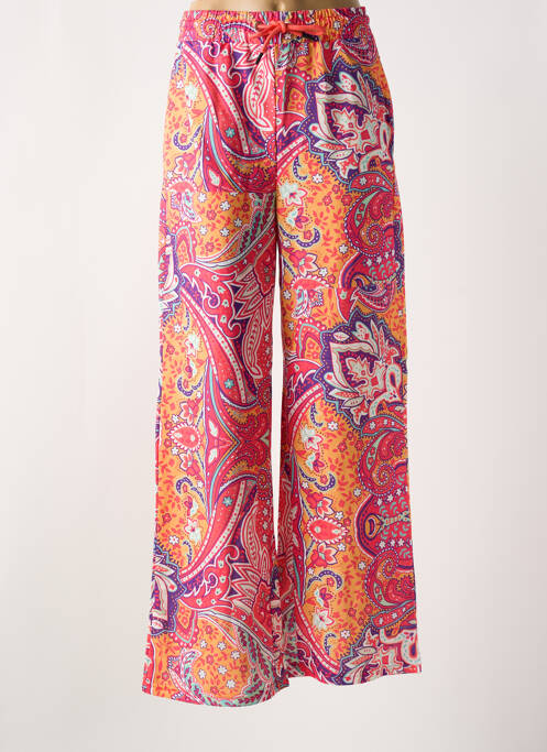 Pantalon large orange TOXIK3 pour femme