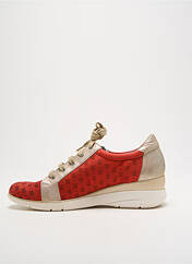 Chaussures de confort rouge UN TOUR EN VILLE pour femme seconde vue
