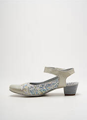 Escarpins gris UN TOUR EN VILLE pour femme seconde vue