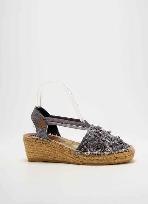 Espadrilles argent MONTANE pour femme
