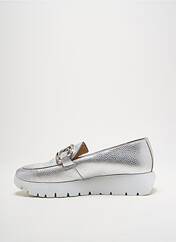 Mocassins argent WONDERS pour femme seconde vue