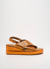 Sandales/Nu pieds orange COCO ET ABRICOT pour femme seconde vue