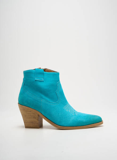 Bottines/Boots bleu URBAN pour femme