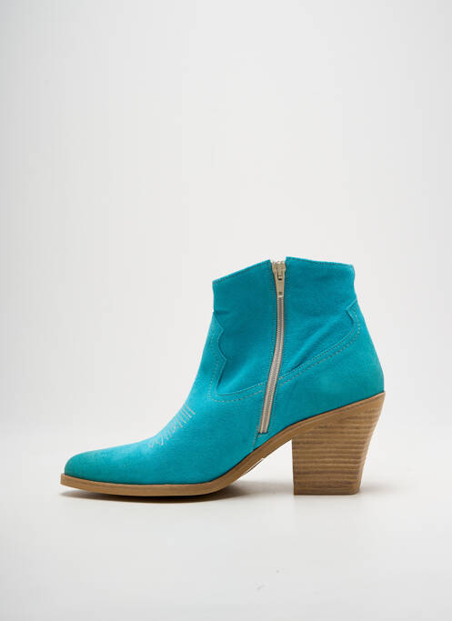 Bottines/Boots bleu URBAN pour femme