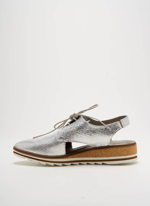 Derbies argent DORKING pour femme