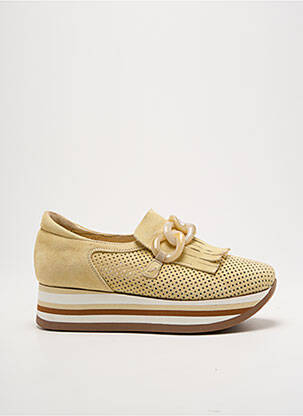 Mocassins jaune SOFTWAVES pour femme