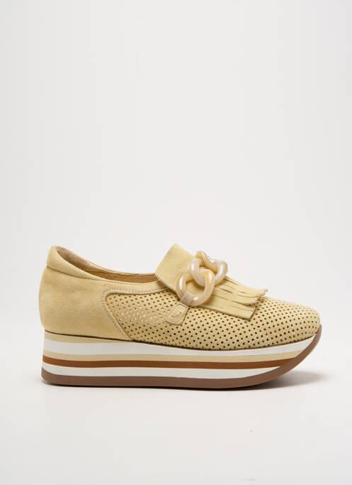 Mocassins jaune SOFTWAVES femme