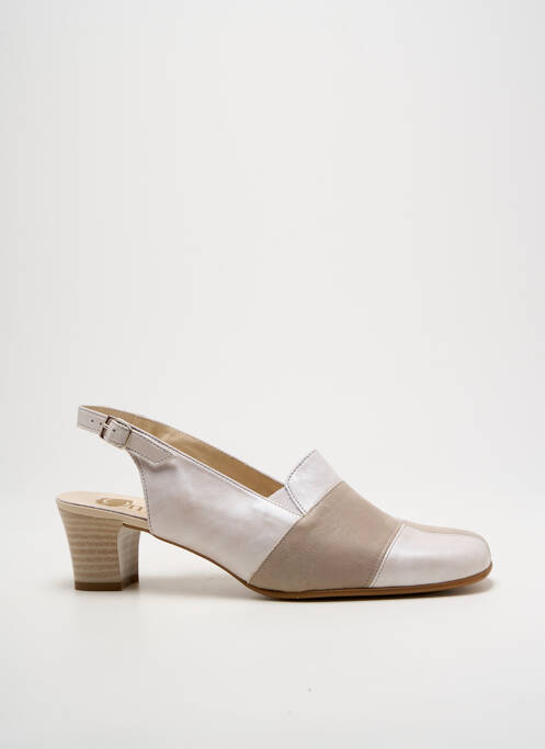 Sandales/Nu pieds beige OMBELLE pour femme
