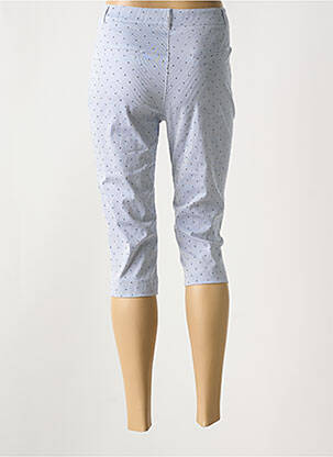 Corsaire stretch taille normale bleu I.QUING femme