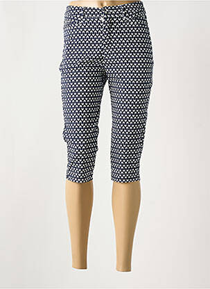 Corsaire stretch taille normale bleu I.QUING femme