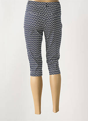 Corsaire stretch taille normale bleu I.QUING femme