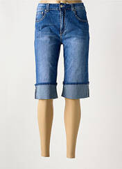 Bermuda bleu PLACE DU JOUR pour femme seconde vue