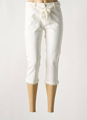 Pantacourt beige ZAC & ZOE pour femme