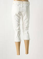 Pantacourt beige ZAC & ZOE pour femme seconde vue