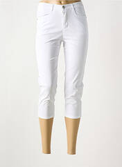 Pantacourt blanc I.QUING pour femme seconde vue