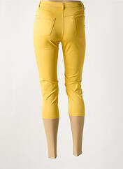 Pantacourt jaune I.QUING pour femme seconde vue