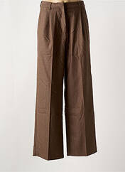 Pantalon large marron LULUMARY pour femme seconde vue