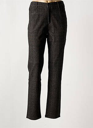 Pantalon slim gris I.QUING pour femme