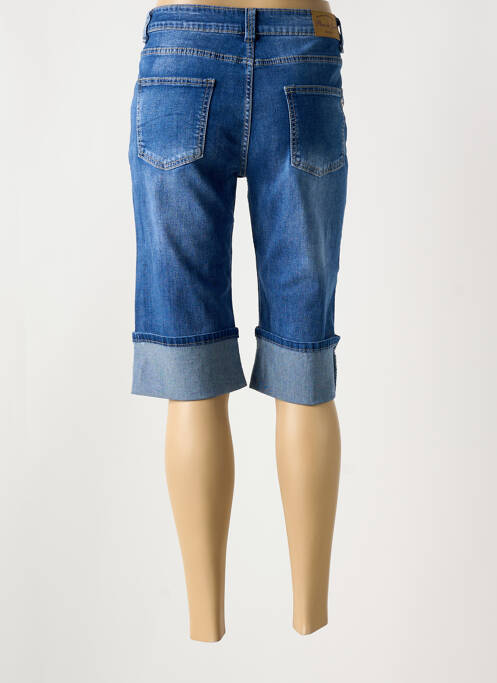 Bermuda bleu PLACE DU JOUR pour femme